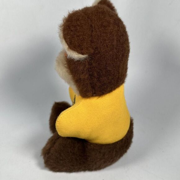 Shoprite | Vintage Beanbag Plush Bear Stuffed Animal Toy Yellow Shirt 8" - Picture 2 of 11
